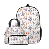 Wizard Backpack- Wizard Magic Backpack With Name - Boho Backpack